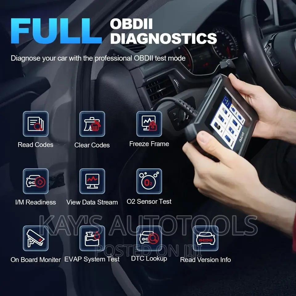 Mucar Cs6 6systems Car Diagnostics Scanner