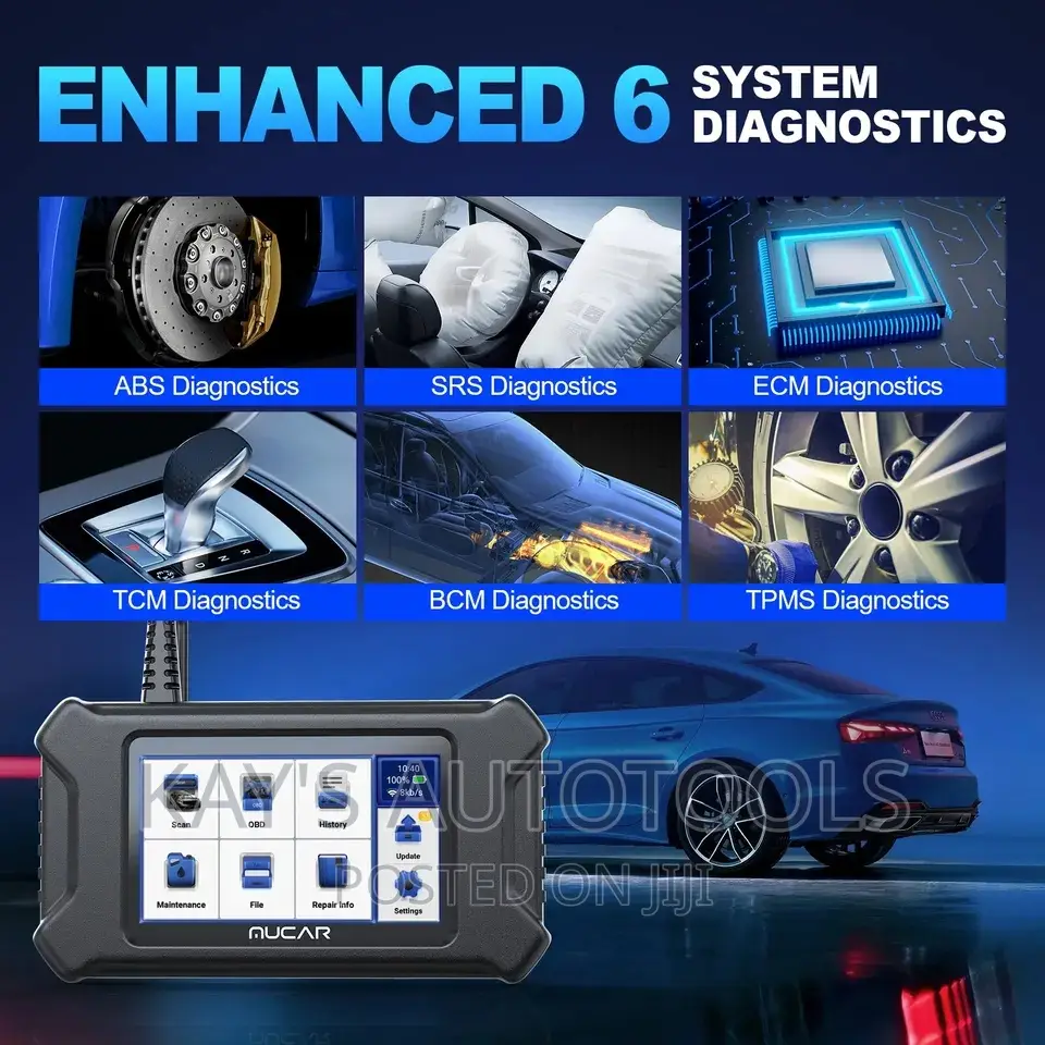 Mucar Cs6 6systems Car Diagnostics Scanner