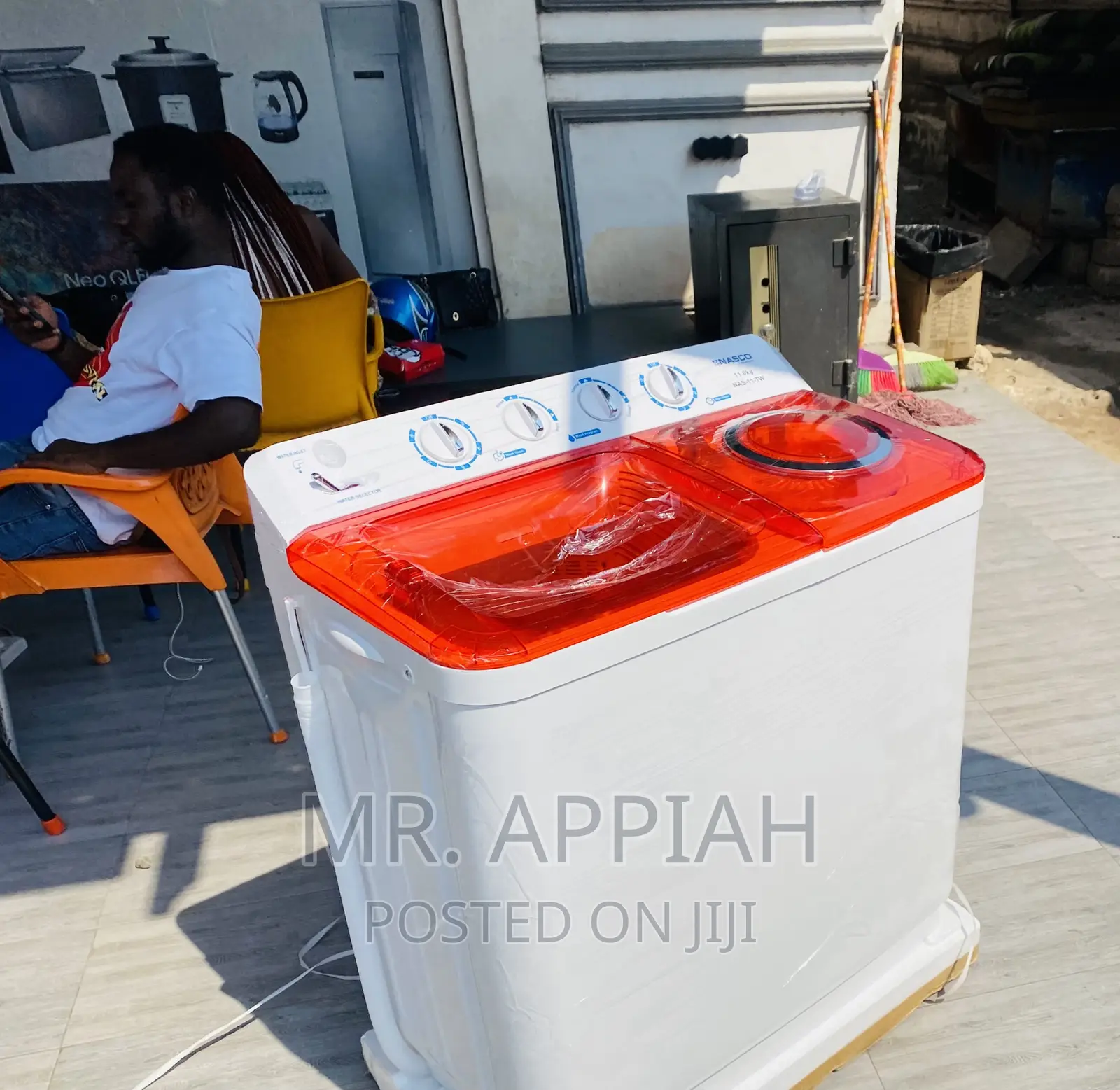 Purchase Authentic Naaxo 11kg Electric Washing Machine.