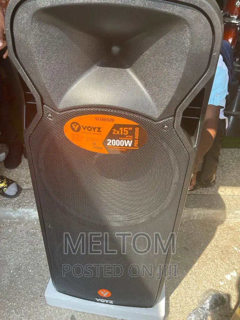 VOYZ 15x2 Full Range Rechargeable Speaker