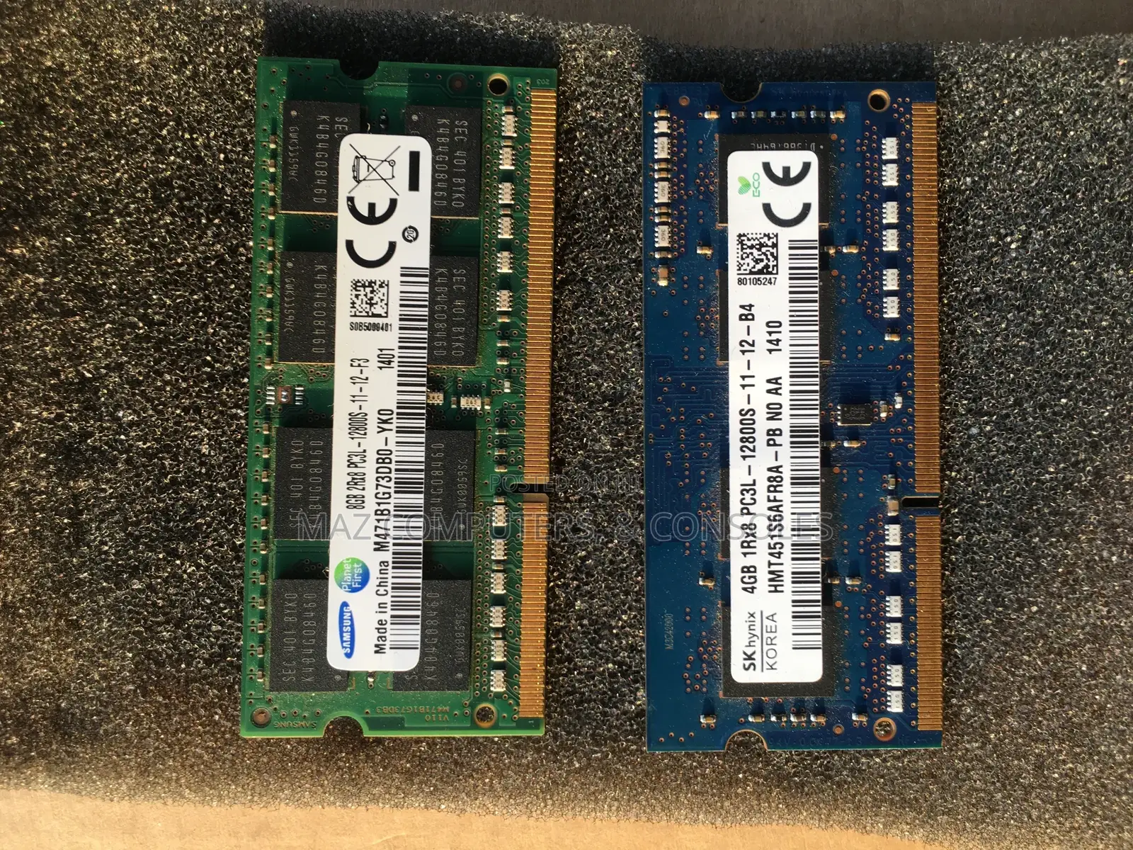 8gb Laptop Ram/Memory Ddr3 Pc3l