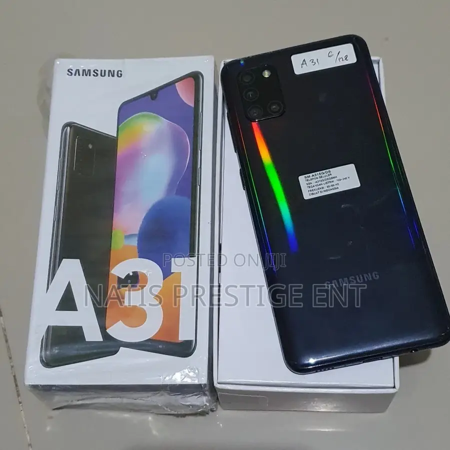 New Samsung Galaxy A31 128 GB Black