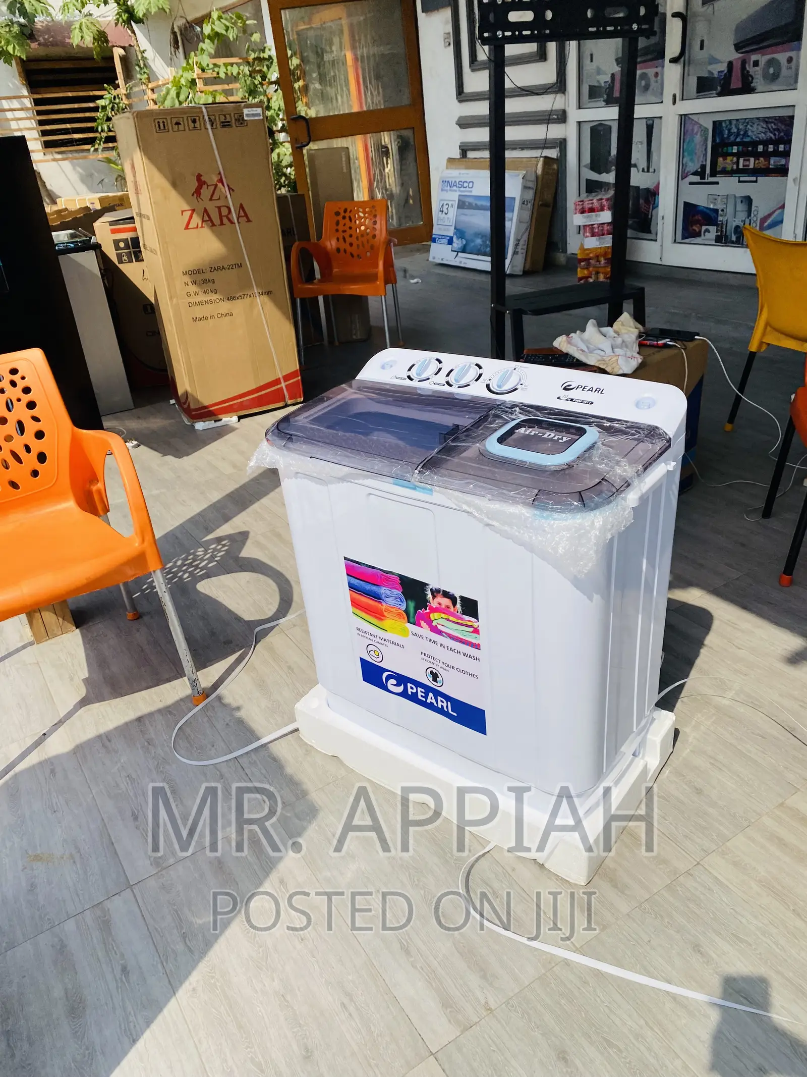 Purchase Quality Pearl 7kg Top Load Washing Machine.