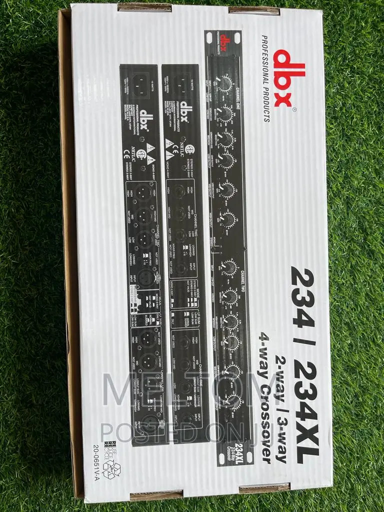DBX Crossover 2|3|4-Way PROFESSIONAL