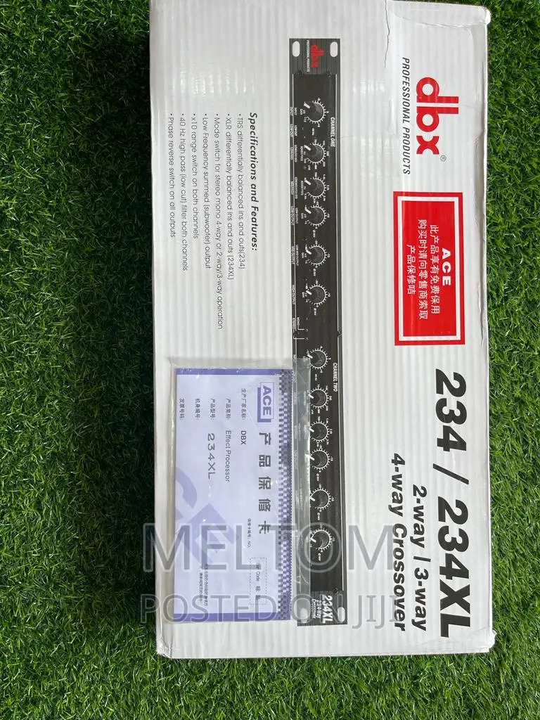 DBX Crossover 2|3|4-Way PROFESSIONAL