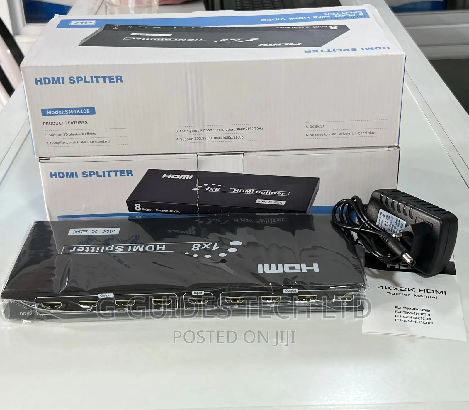 8-Port Hdmi Splitter, Hdmi 8-Port Splitter 