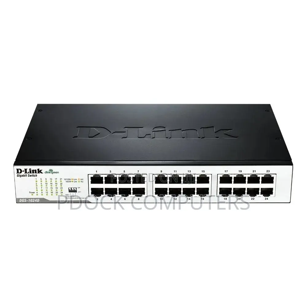D-Link 24port 10/100 Unmanaged Desktop Switch