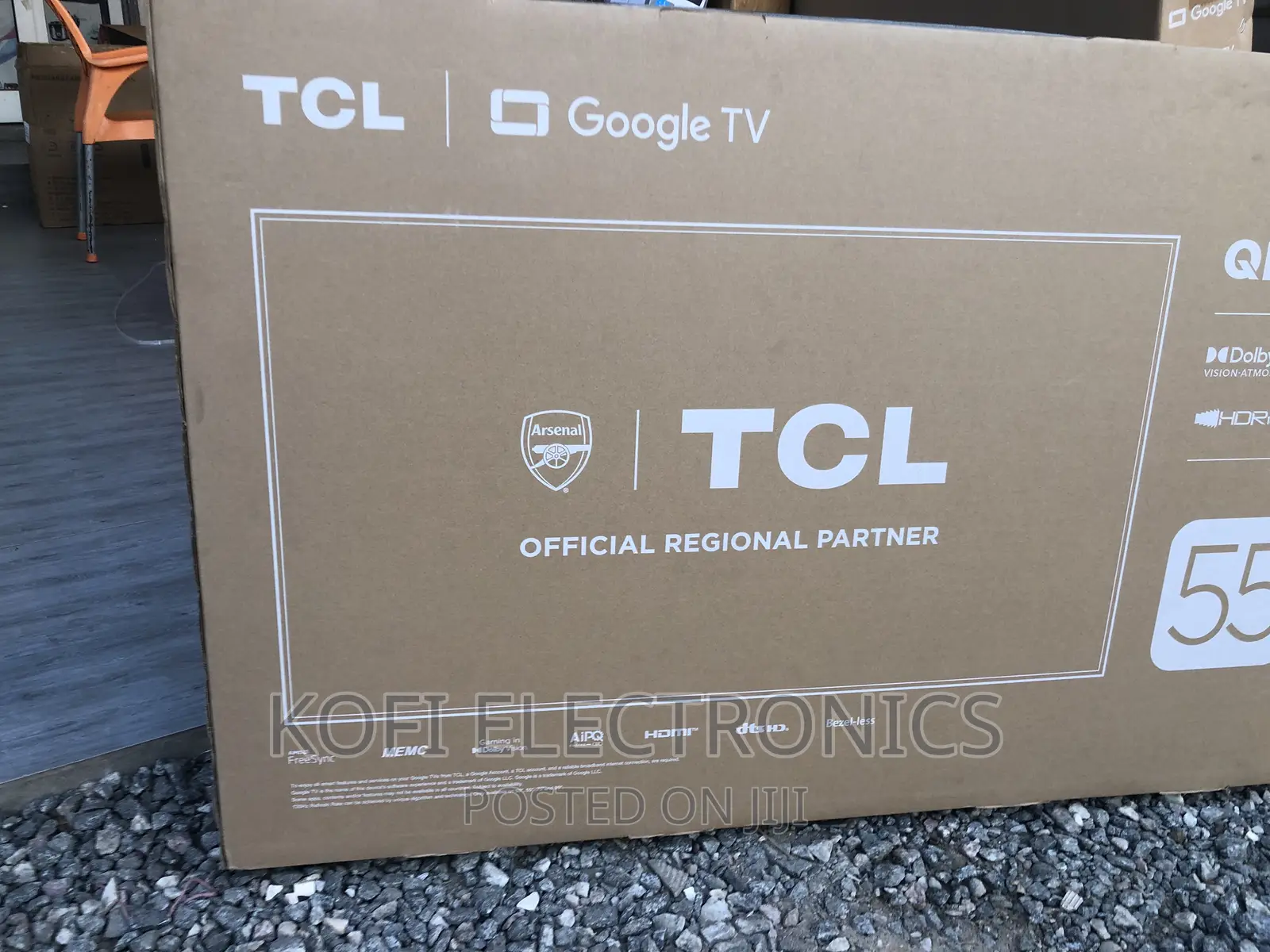 High Tech TCL C645 55 Inch Ultra HD Smart QLED TV
