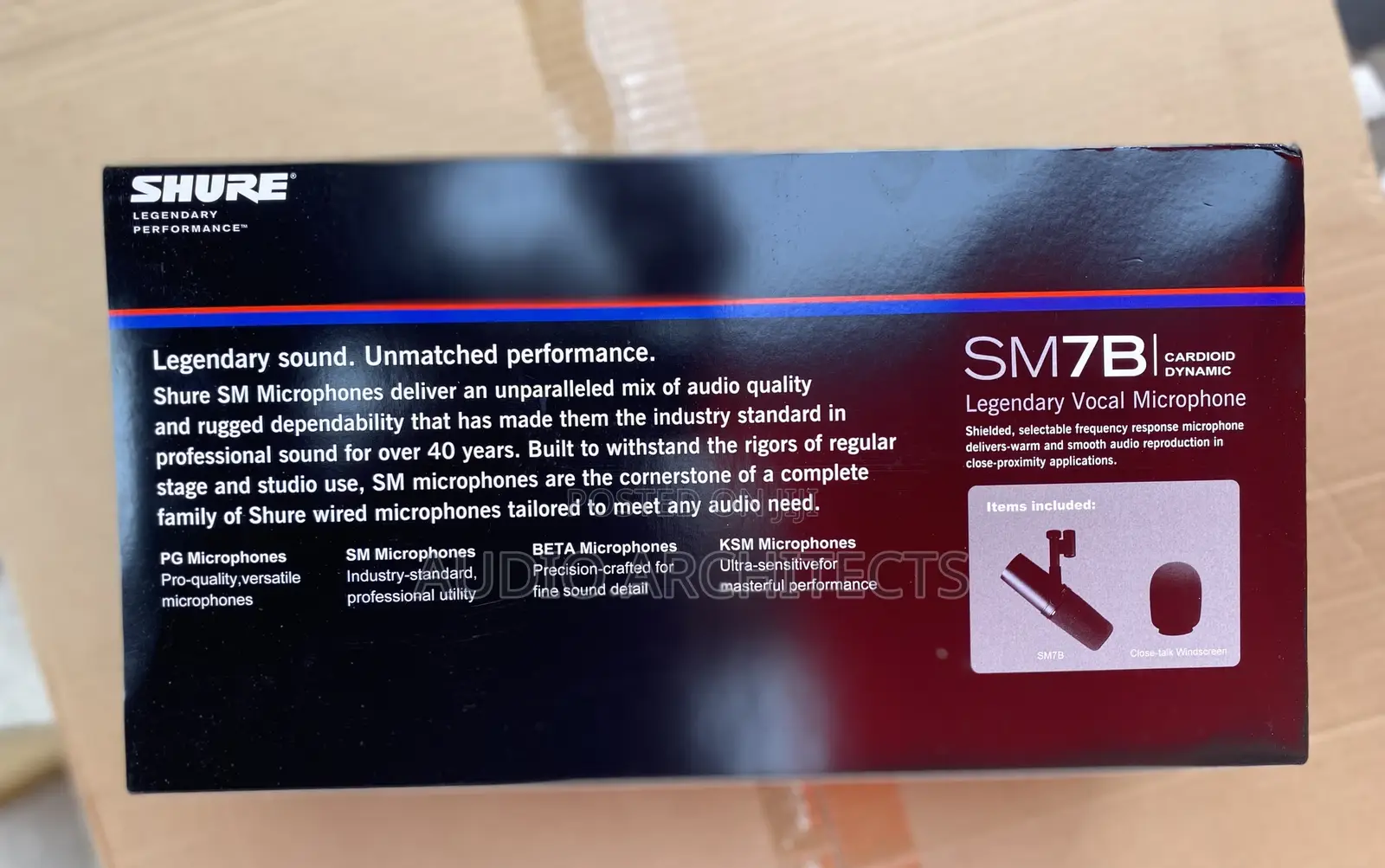 Shure SM7B Condenser Microphone