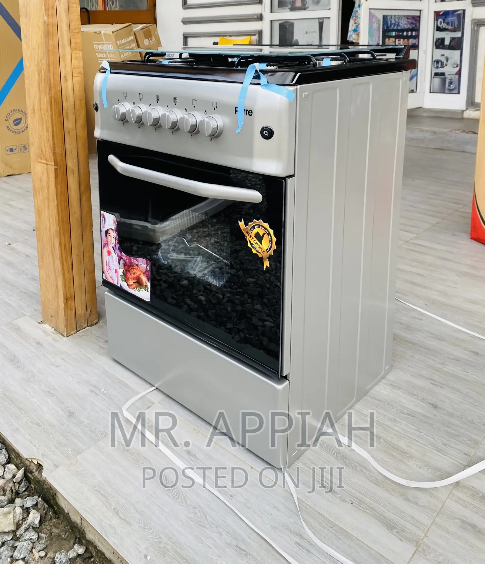 Purchase Classic Ferre 60x60 4 Gas Burner With Oven(Gray).