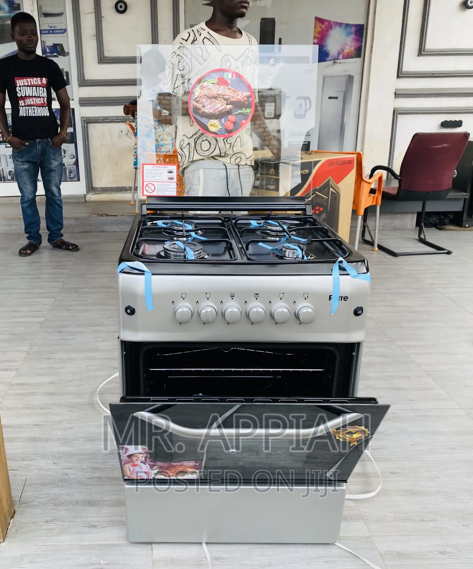 Purchase Adorable Ferre 60x60 Oven and Grill 4 Burner.