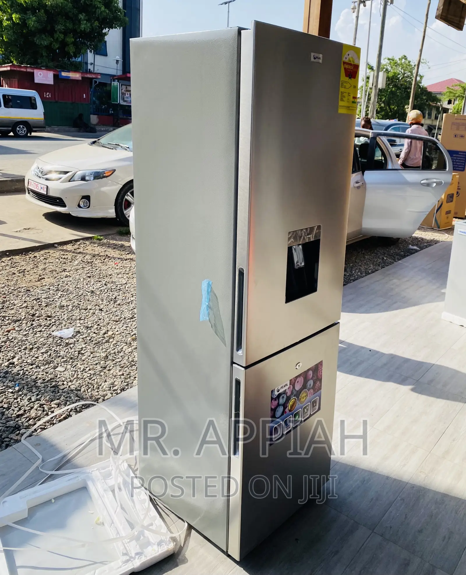 Fast Cooling Pearl Pf-330bwd 2 Door Electric Fridge(Silver)