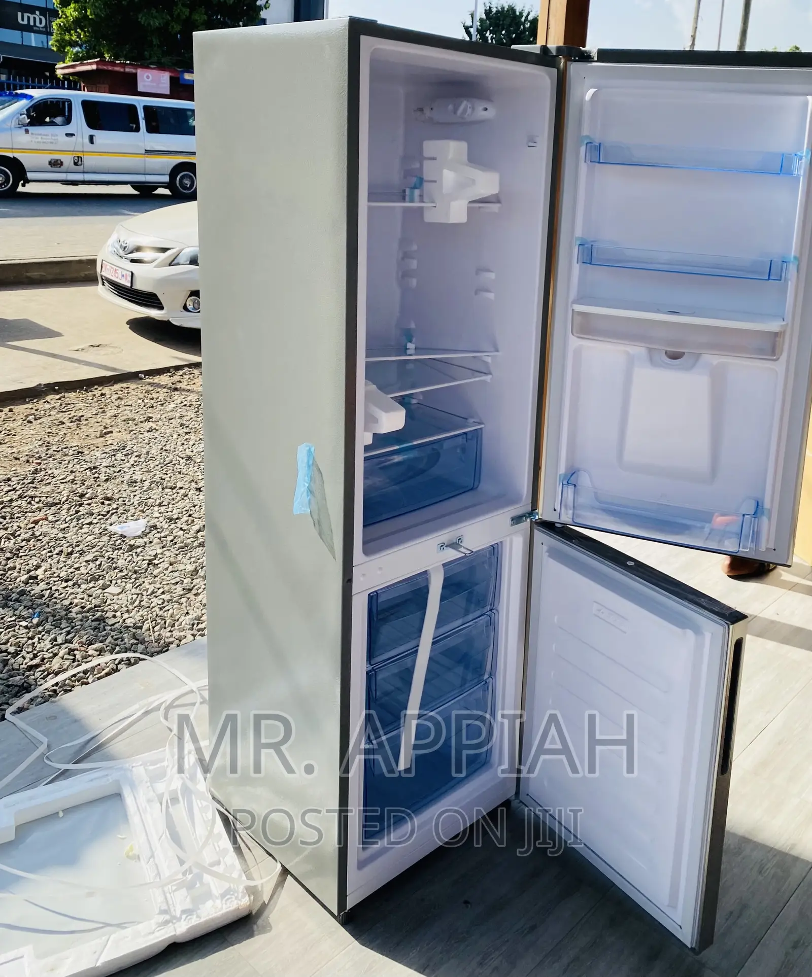 Newly in Stock PearlPf-330bwd 2door Electric Fridge(Silver)