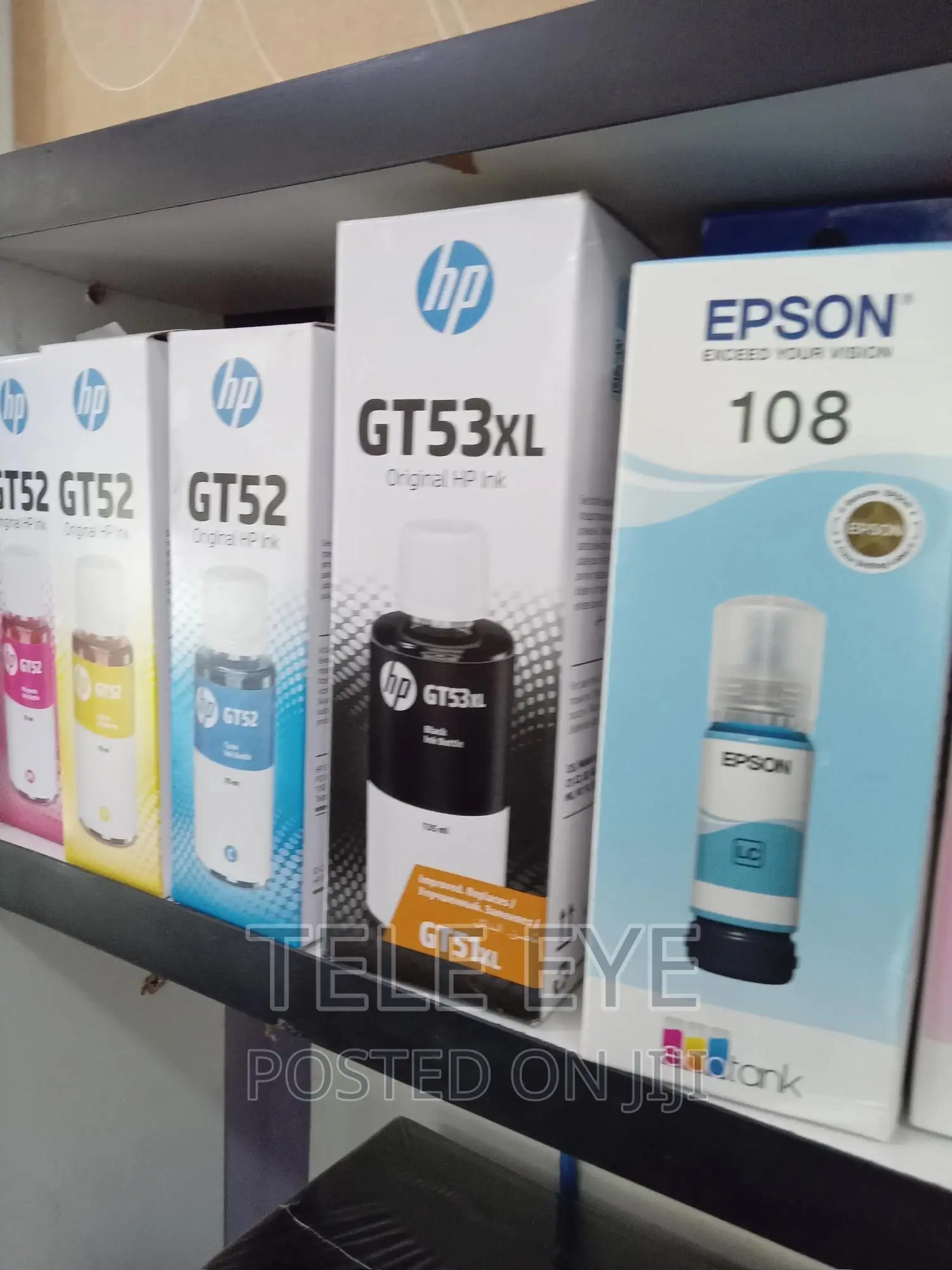 Hp Gt52 Original Inks- 200 for Each Color