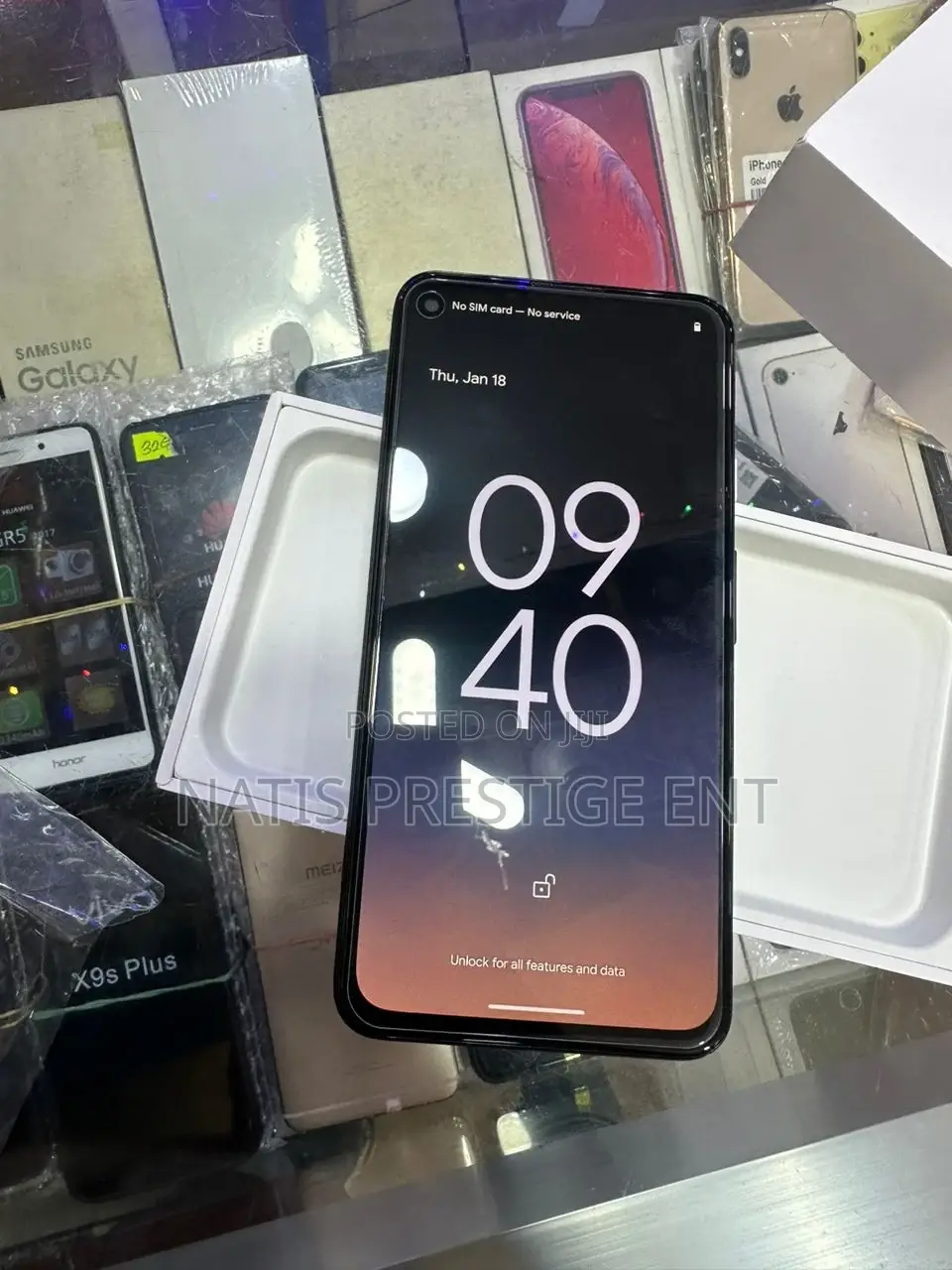 New Google Pixel 4a 5G 128 GB Black