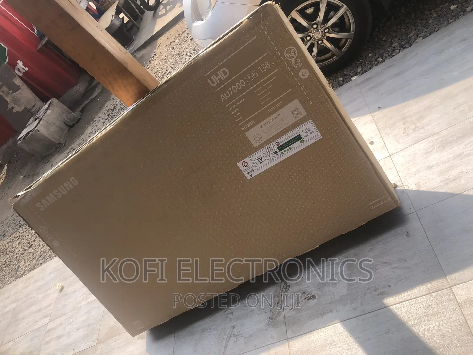 Samsung 55" UA55AU7000 LED TV Smart With Pc on Tv Feature