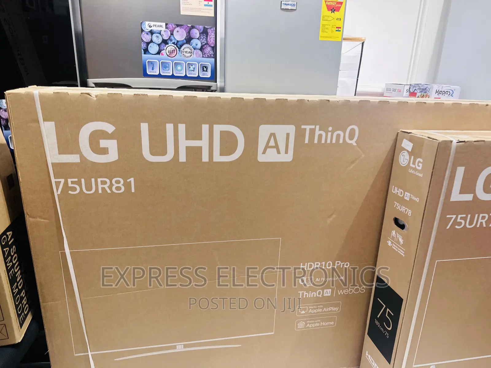 Quantum Processor Smart LG 75UQ80 UHD Smart Glossy LED