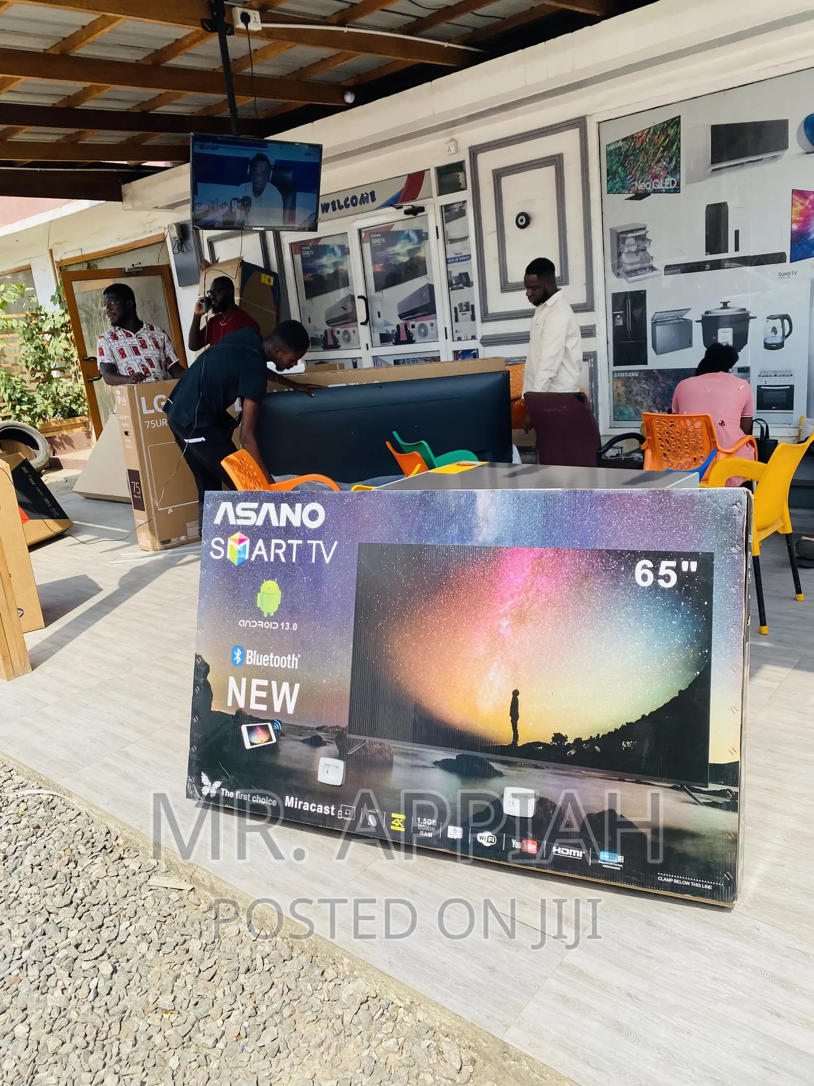 Shop Original Asano 65 Inch Uhd Smart Led Tv(Black).