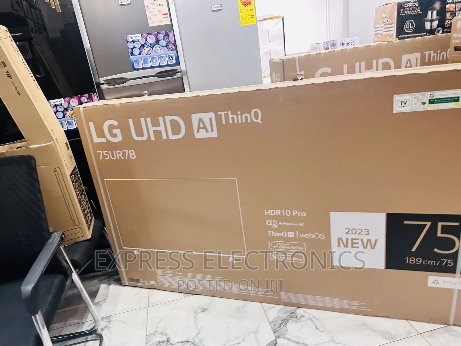 LG UHD Glossy Best Sale 75”UR78 Tv Slim Sleek