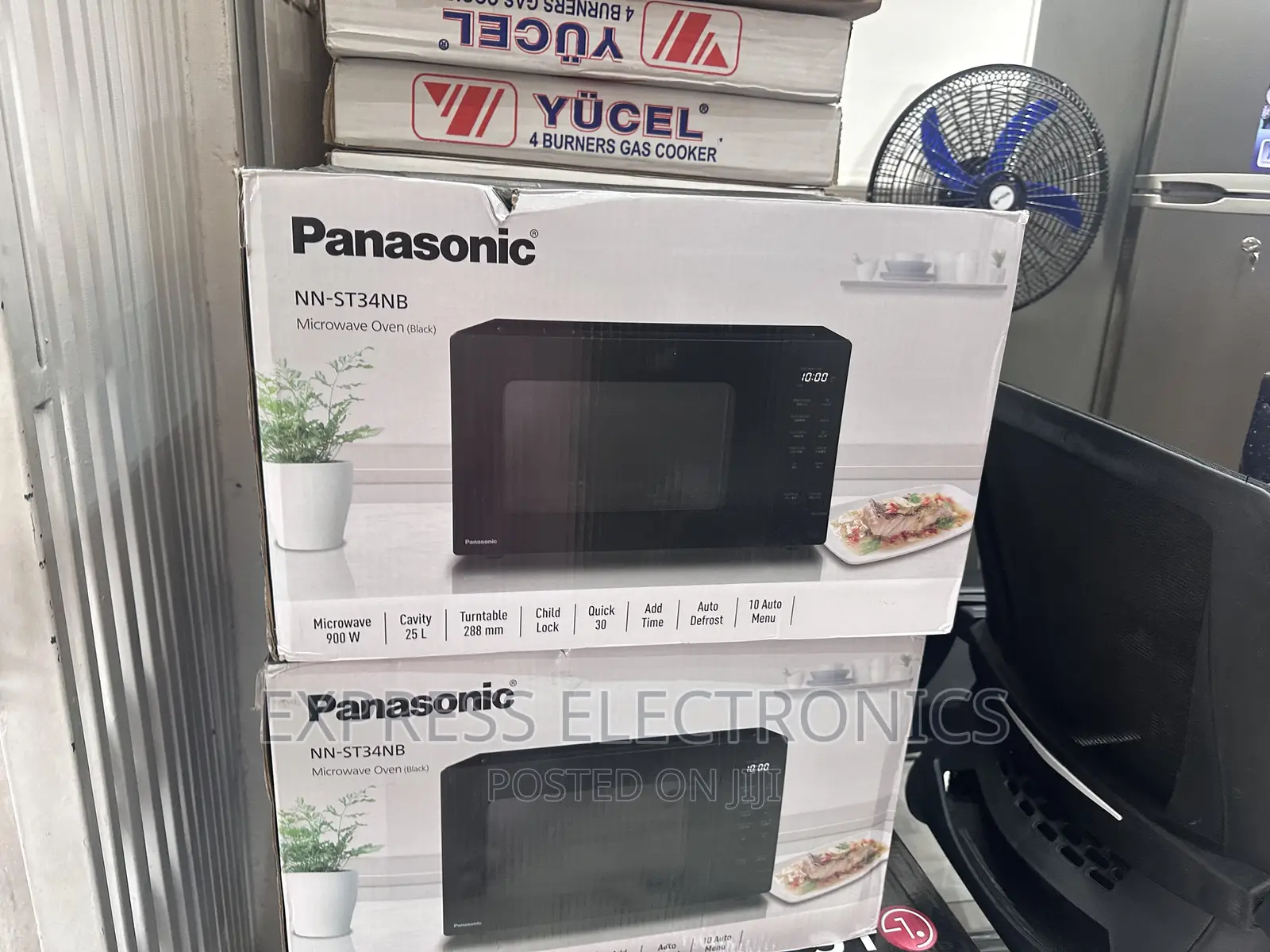 Zealous Sleek Black Panasonic 25L 