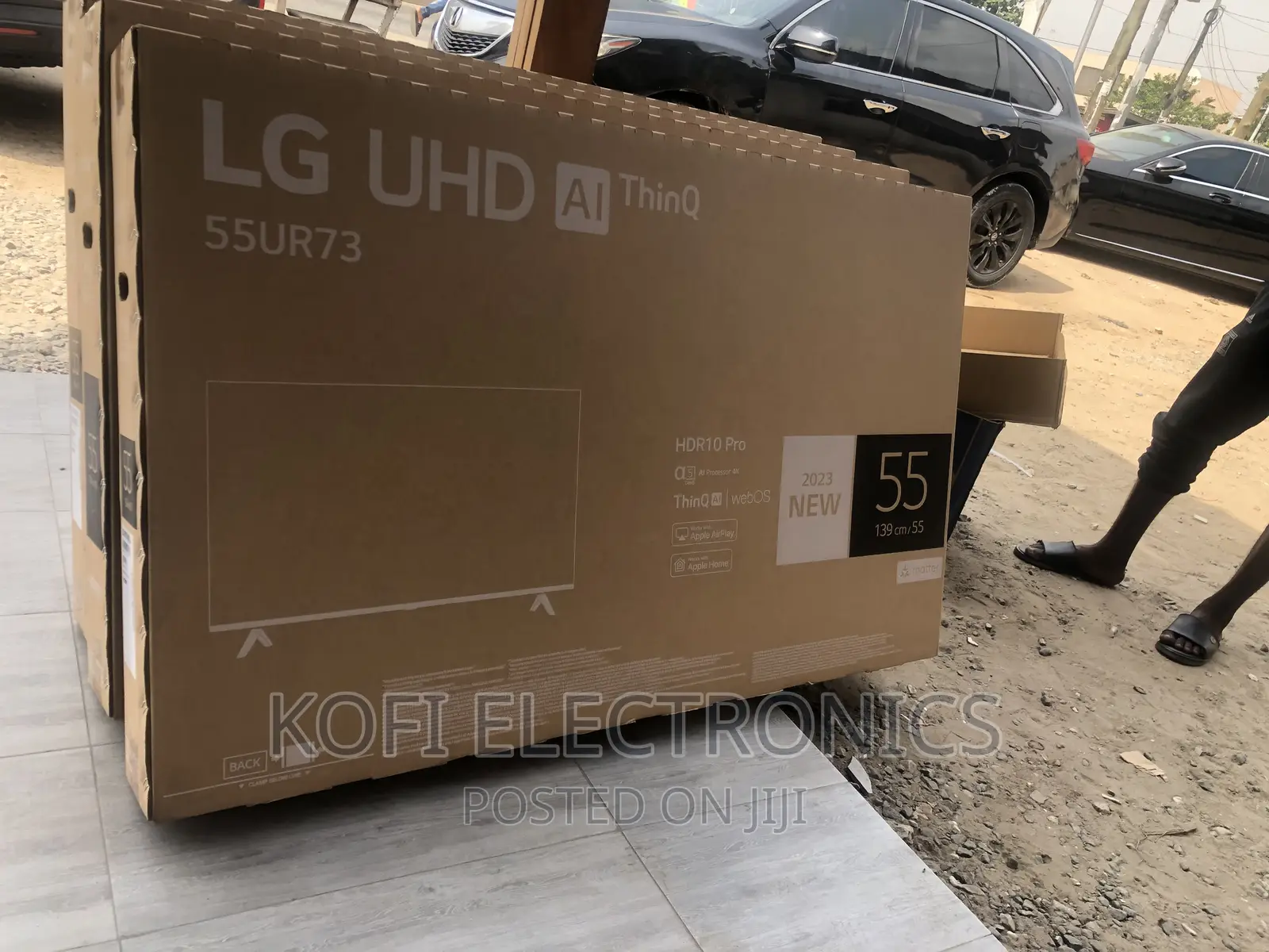 Unlimited Entertainment on LG 55" UHD Smart AI Thinq TV