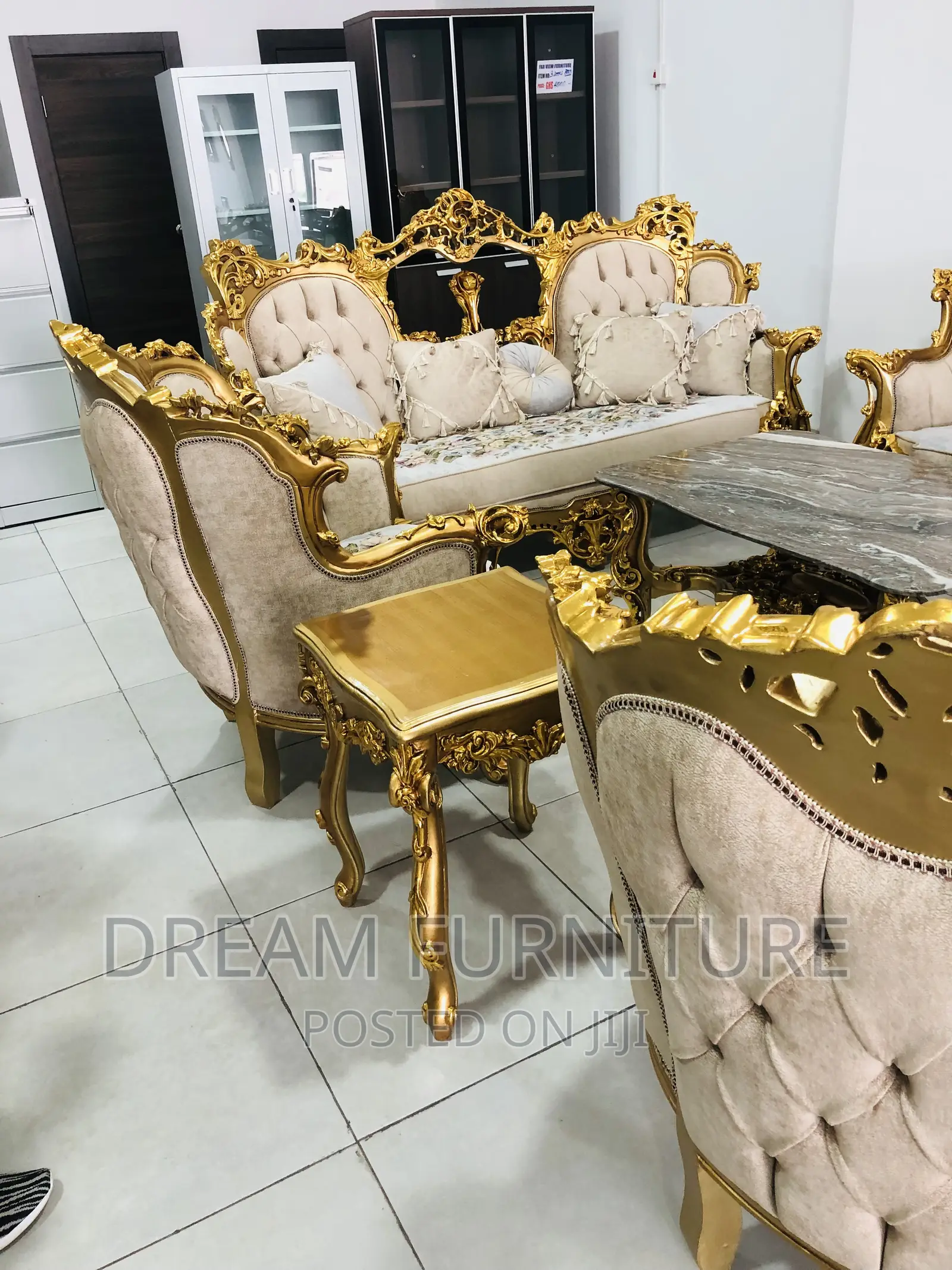 Royal Sofa Set(3+3+1+1)