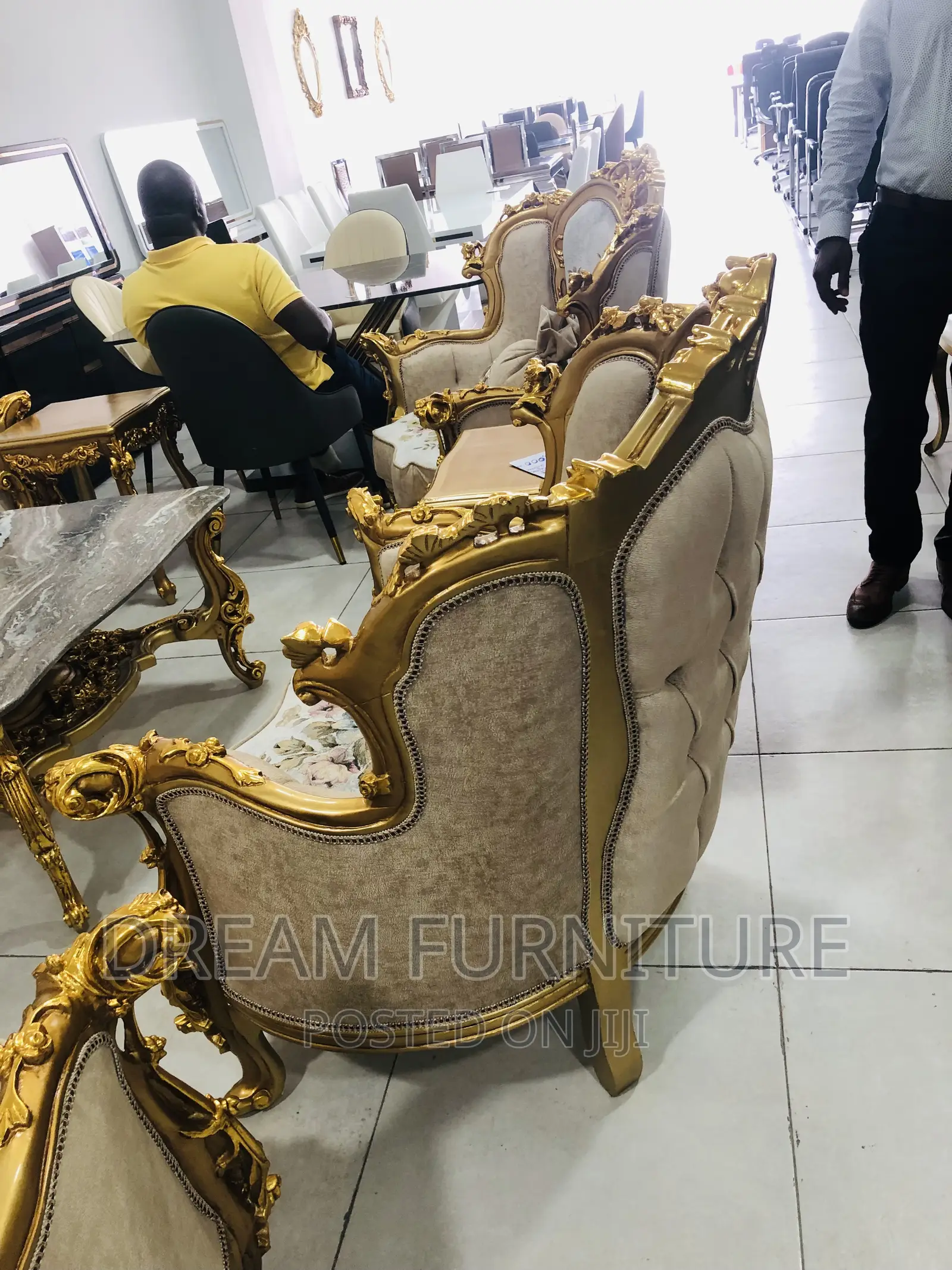 Royal Sofa Set(3+3+1+1)