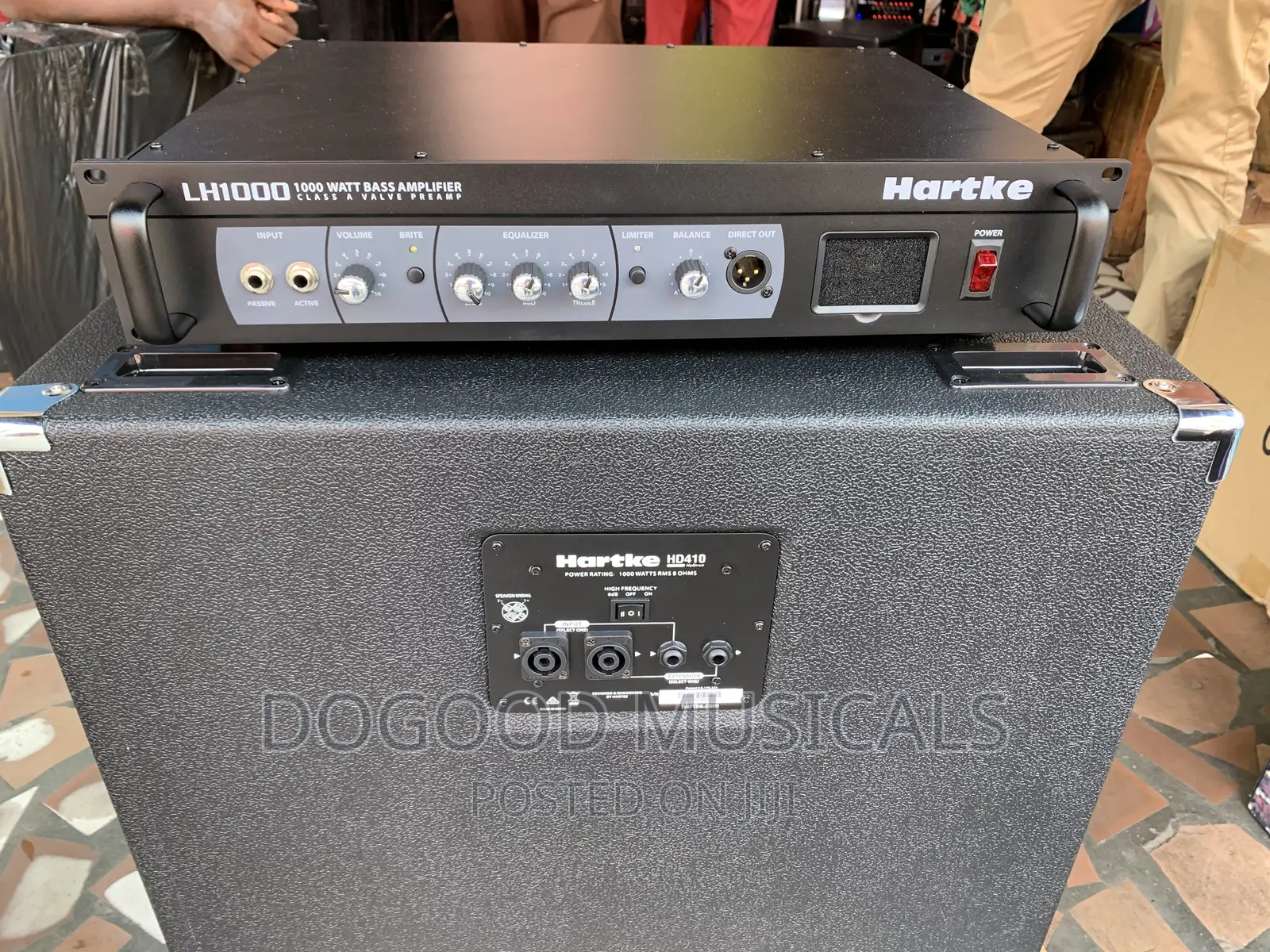 Hartke Hd410-Lh1000 1000w Bass Combo(Head and Tail)