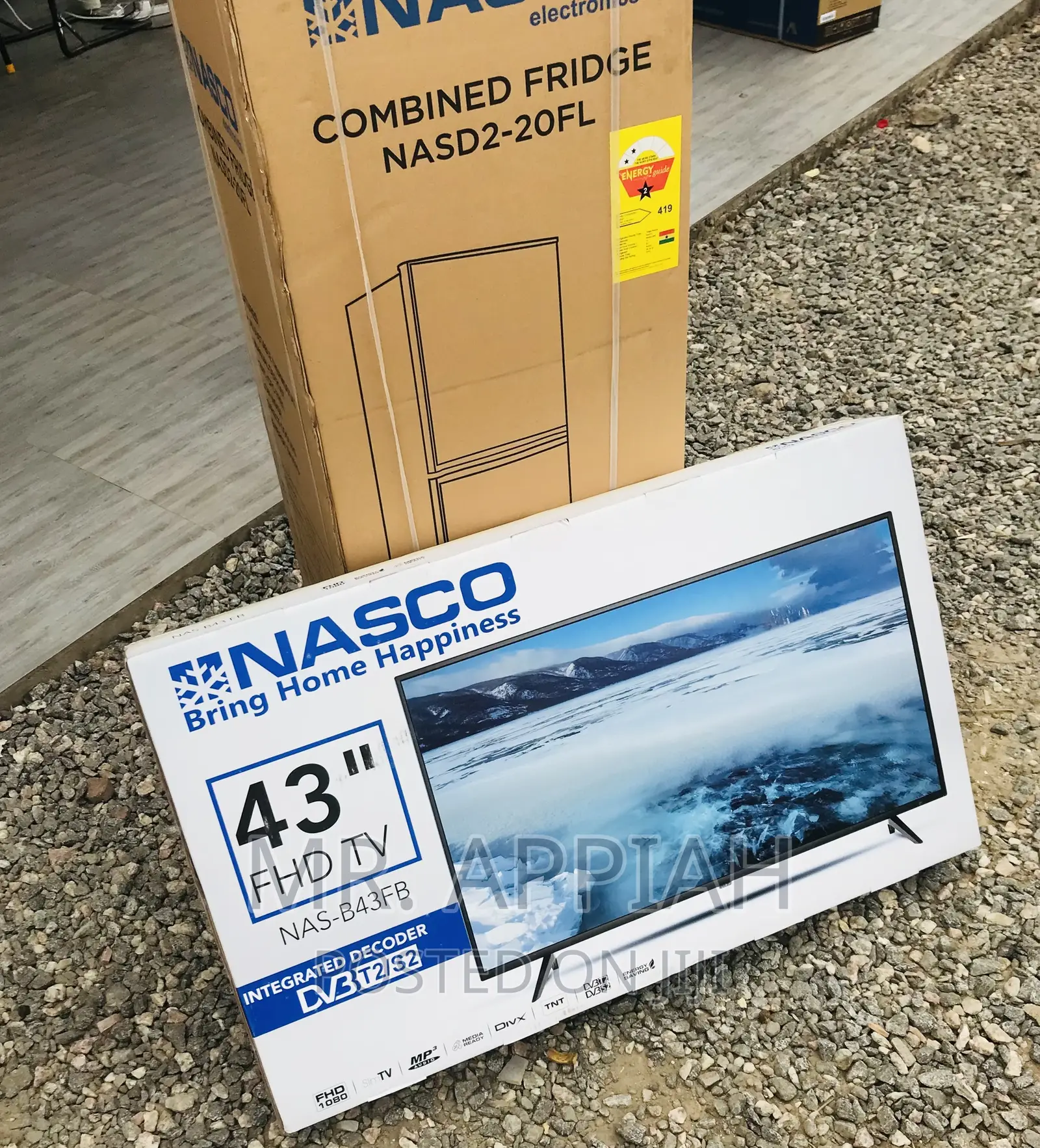 Well Designed Nasco 43” Digital Satellite Electric LED Tv