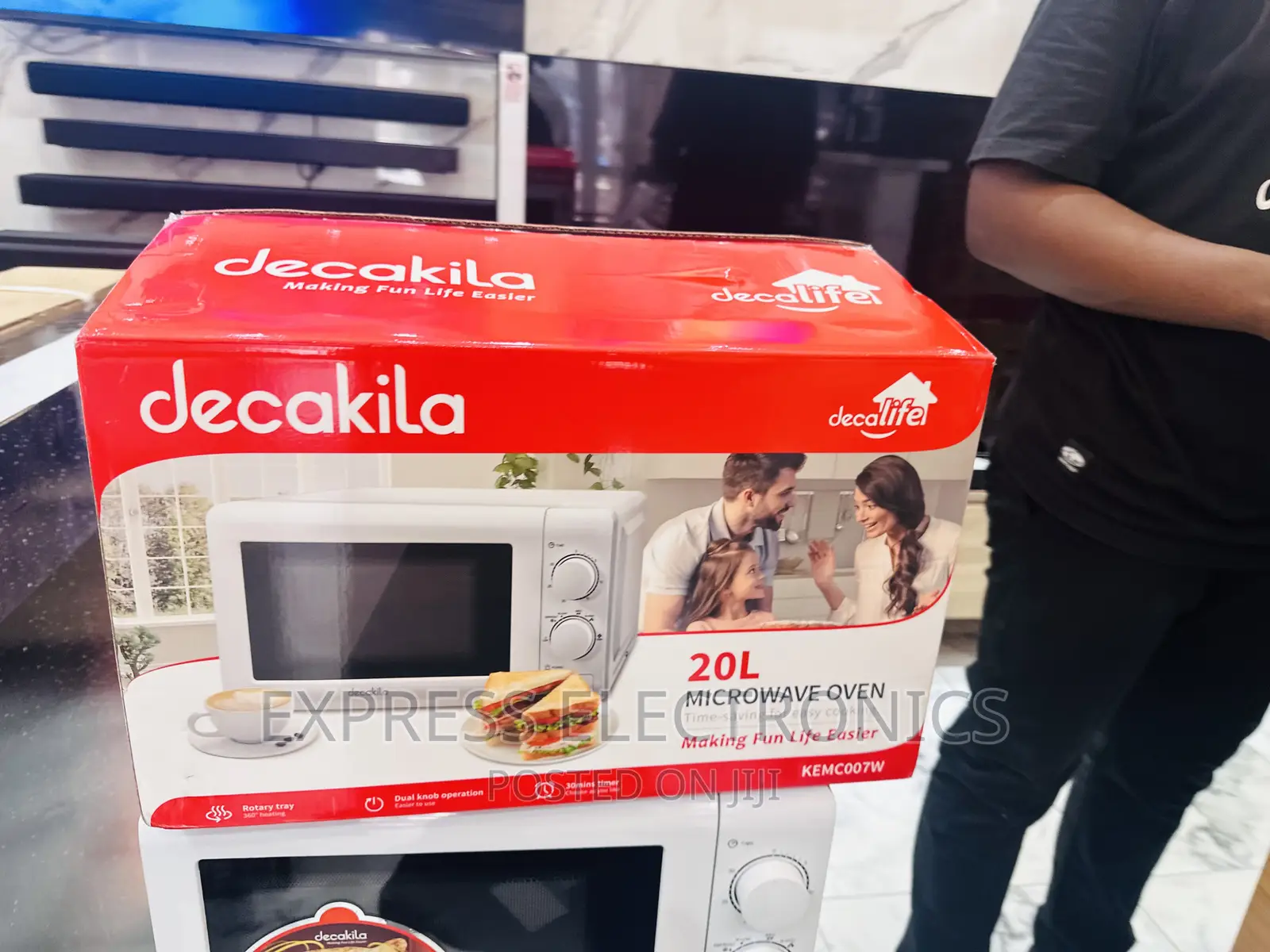 Counter Top Microwave Oven Decakila Microwave