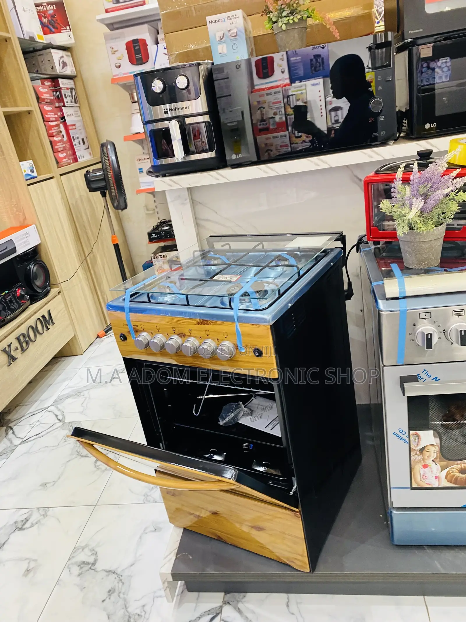 Purchase Quality Volcano 50x50 4 Gas Burner(Wooden).