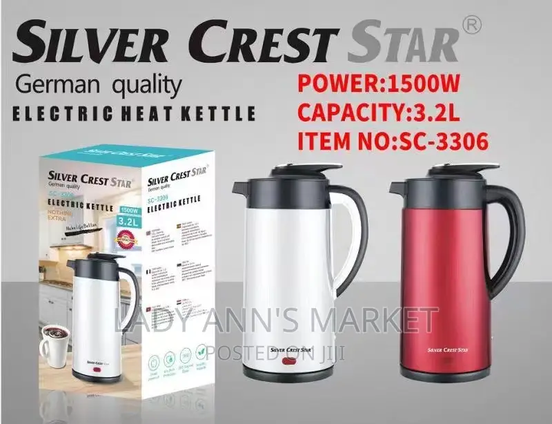 3.2l Silver Crest Star Kettle