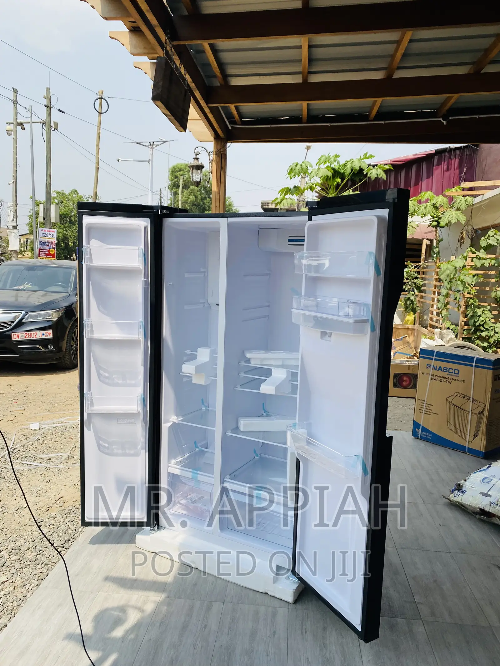 Fast Cooling Nasco(Nassb2-64s)Side by Side Fridge,502ltr.