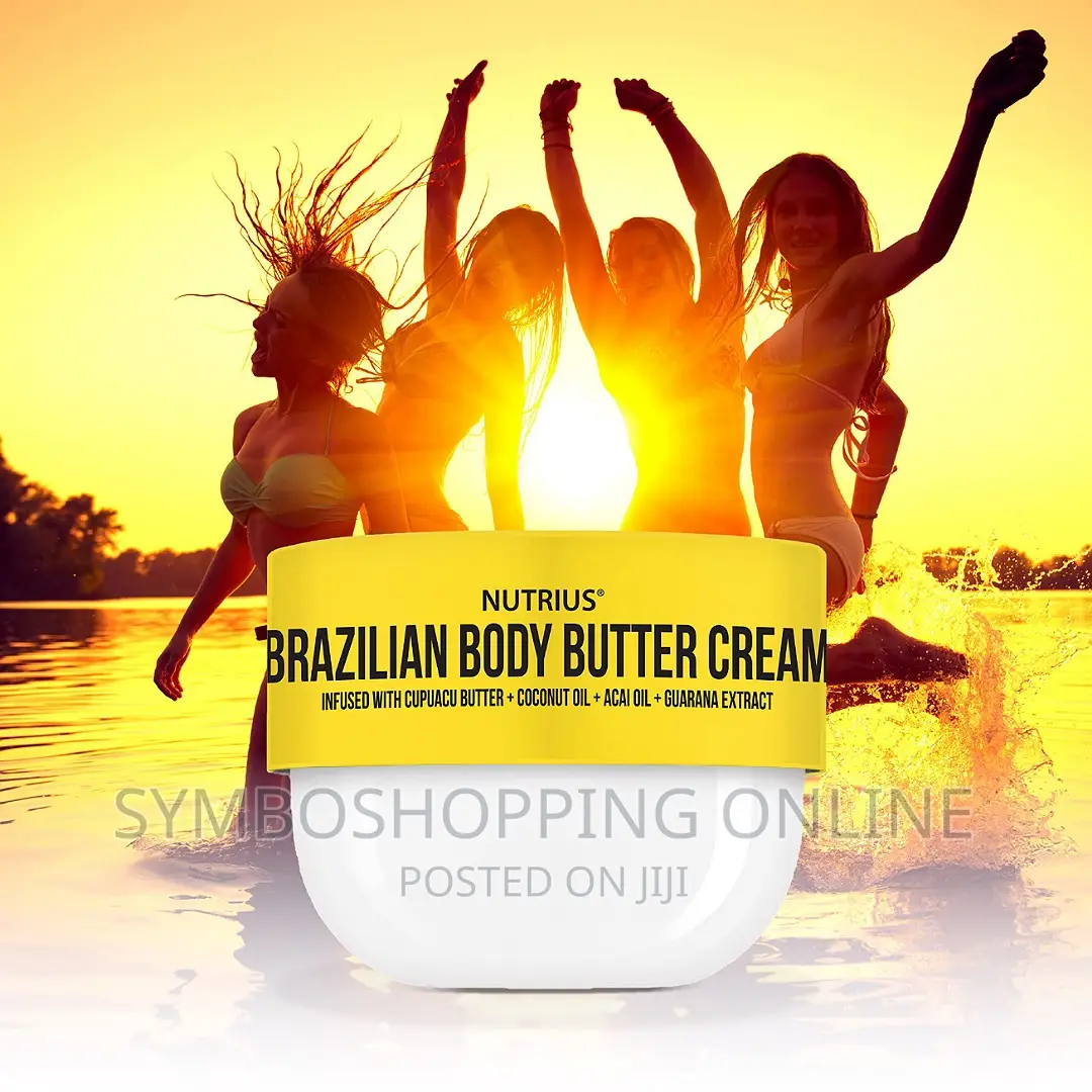 Nutrius Brazilian Body Butter Cream, 177ML (SINGLE )