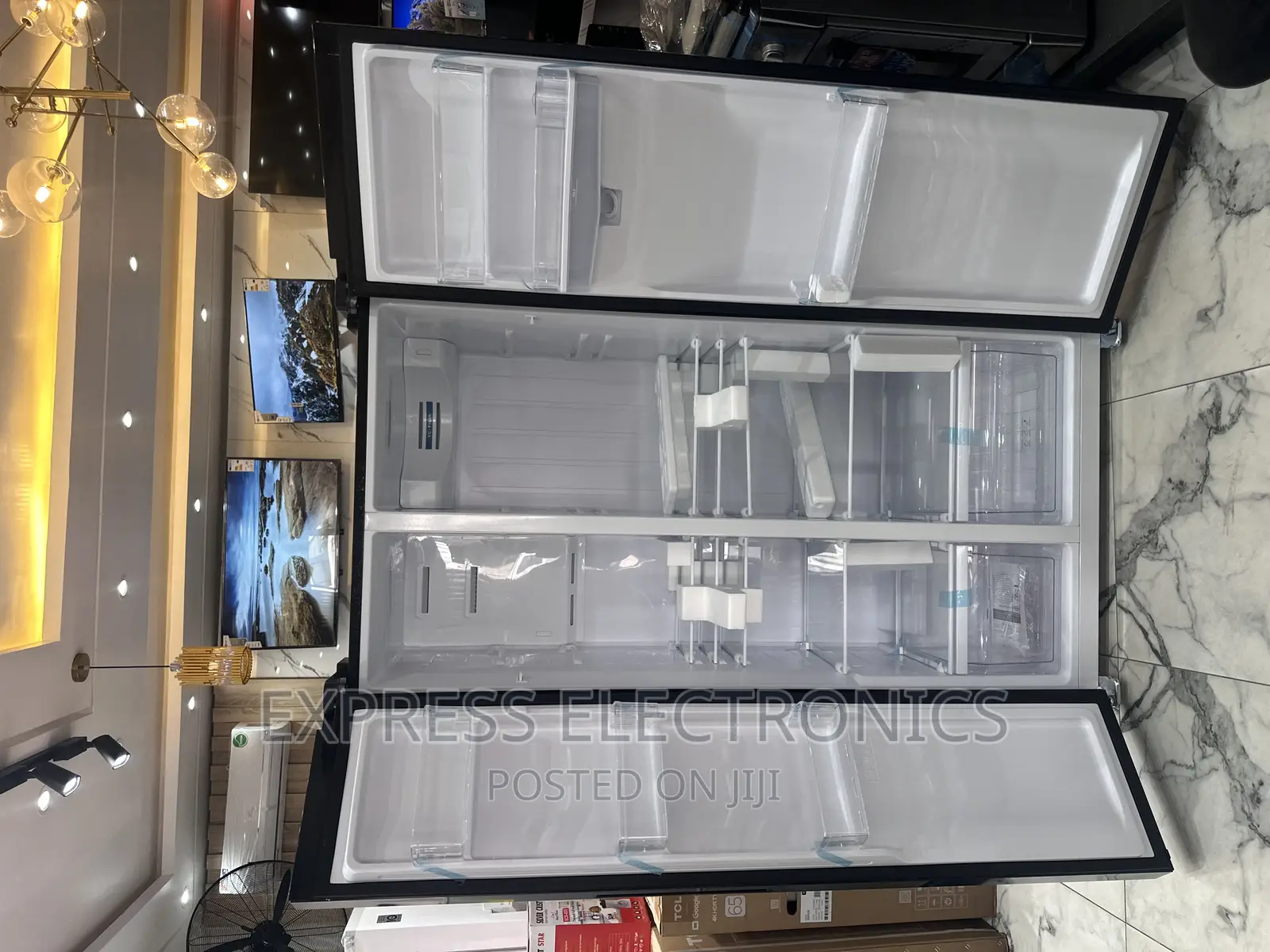 Quality Nasco Side by Side Fridge Nassb2-64s. 502litres