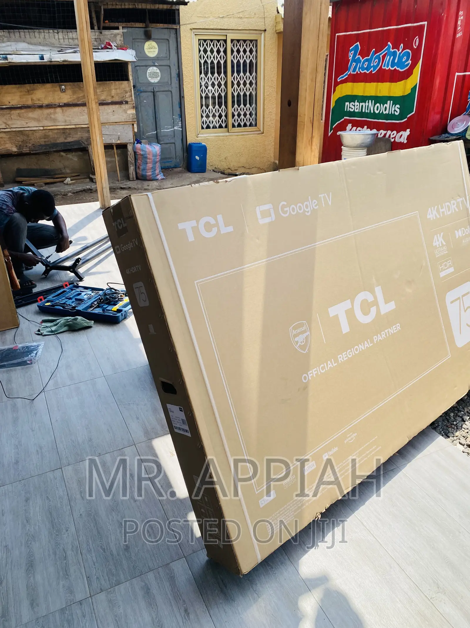 Brand New TCL 75p635 75 Inch HDR Google Tv.