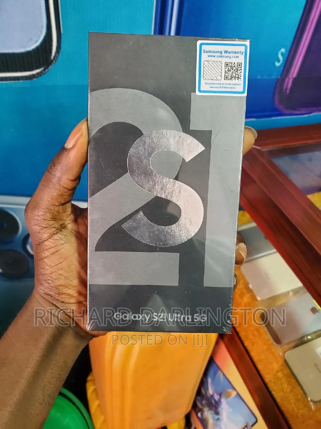 New Samsung Galaxy S21 Ultra 5G 256 GB Black