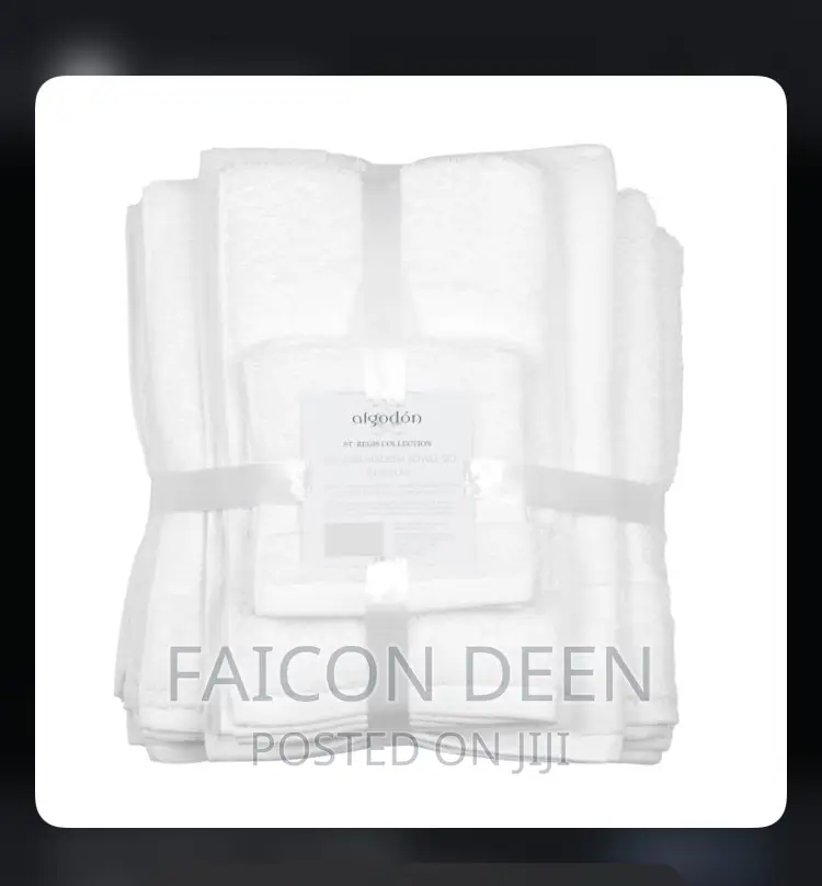 3 Pieces Set Luxury Cotton Towels