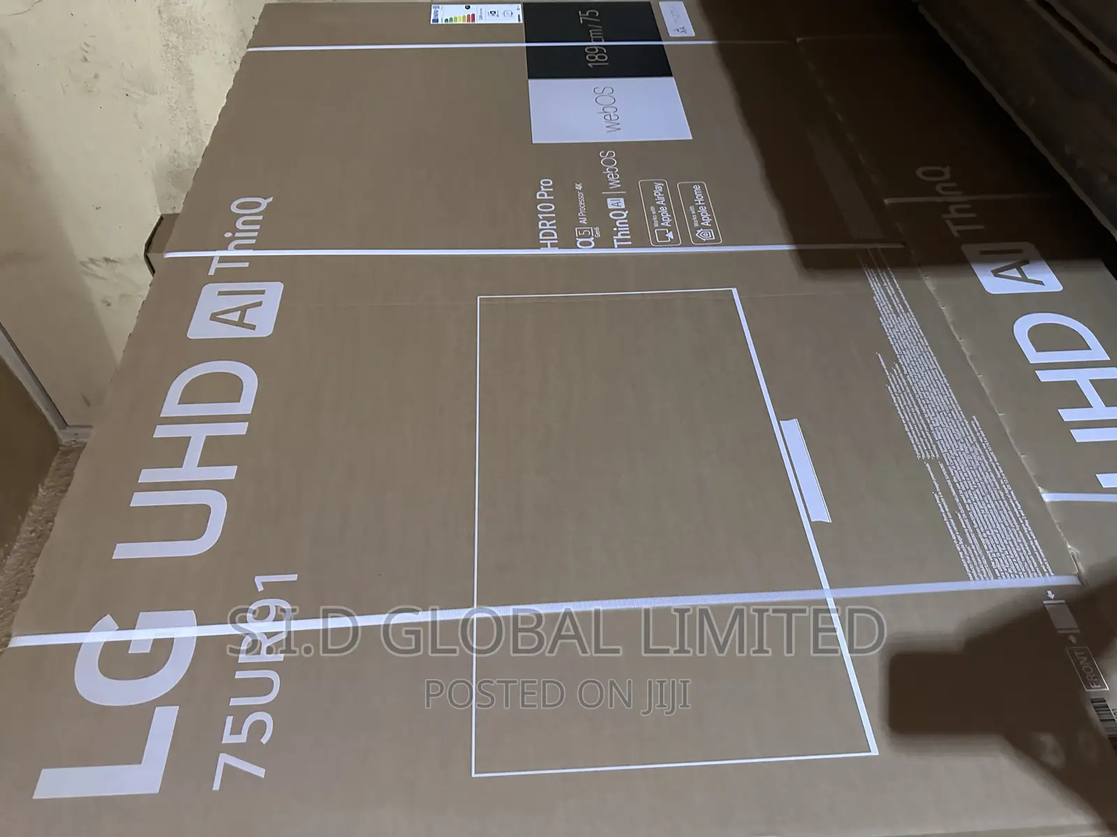 Afcon Giveaway on Lg 75” Smart Uhd Tv Ur80, 2023 Wifi