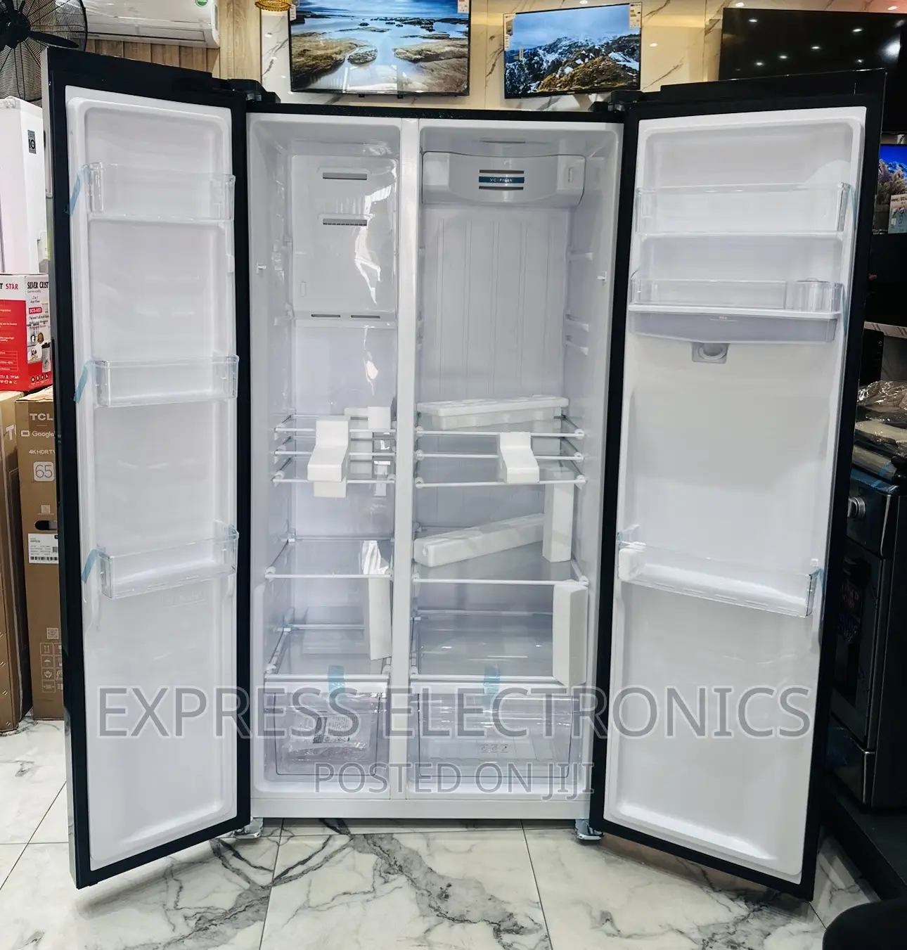 Purchase the Best Fridge Side by Side Nassb2-64s. 502litres