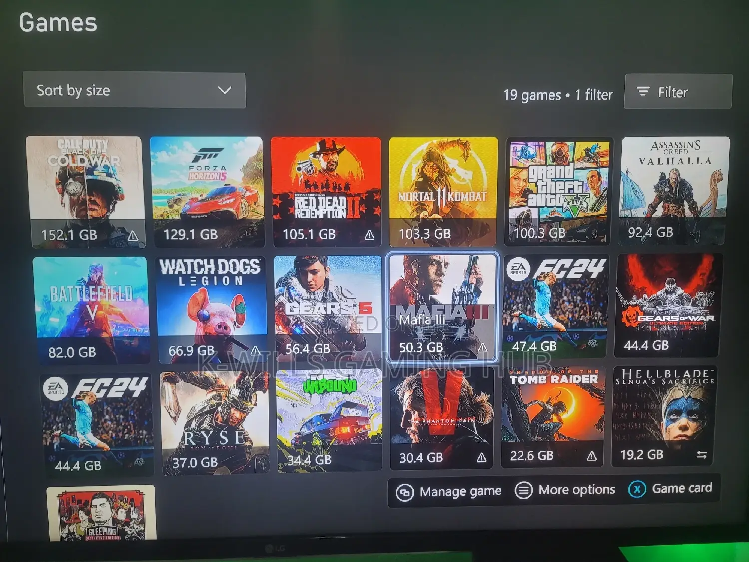 Xbox One/ Series S/X Games Account