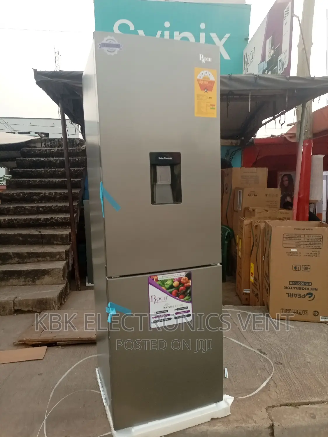 Roch Rfr360(310ltr) Double Door Refrigerator Water Dispenser