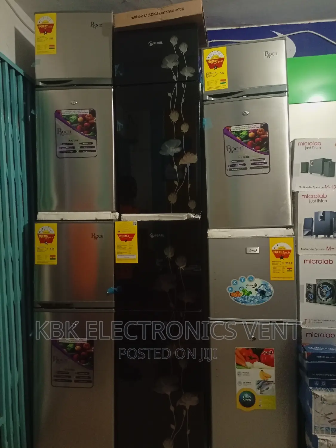 Pearl 138ltr Premium Mirror Double Door Refrigerator
