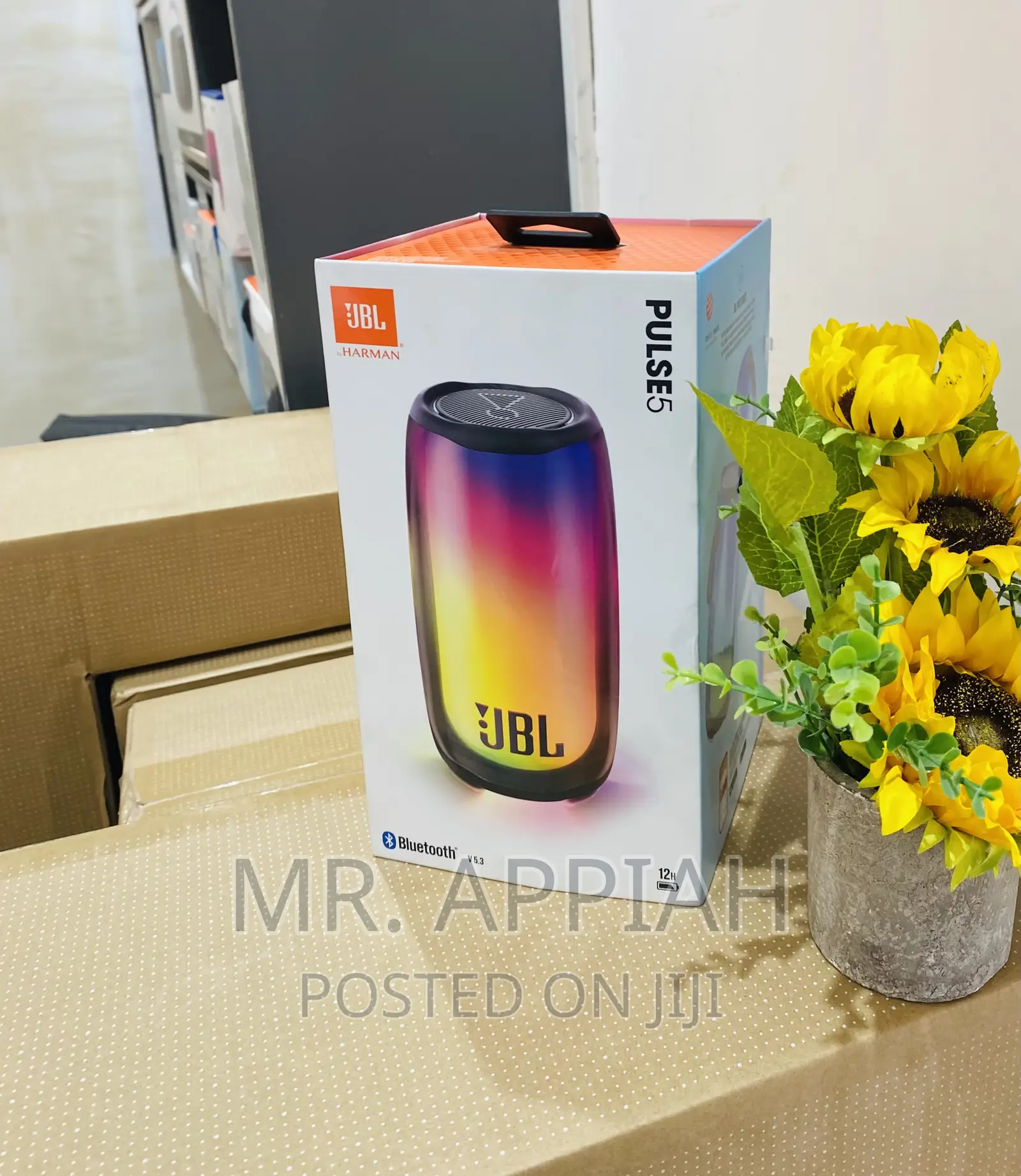 Buy Classic JBL Pulse 5 Portable Bluetooth Speaker(Black).