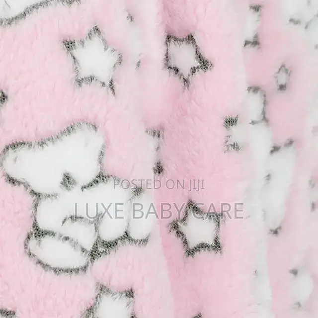 Baby Blanket and Teddy Bear, Swaddle With Adorable Teddy