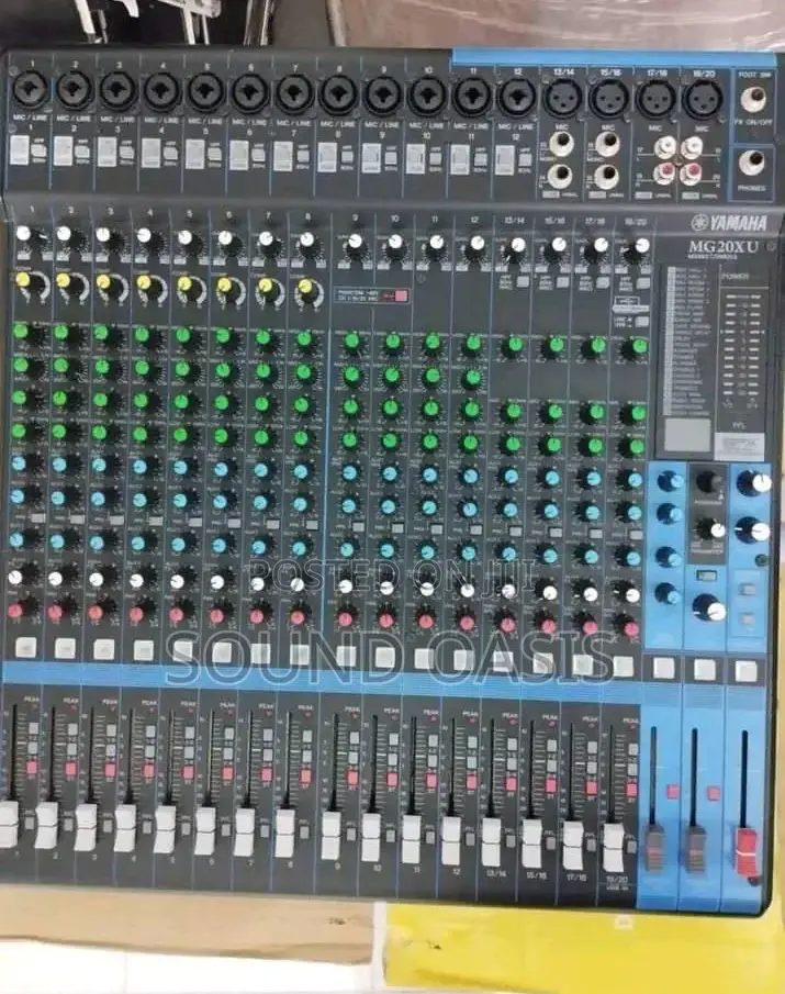 Yamaha MG20XU 20-Input Mixer With Built-in FX 2in/2out USB