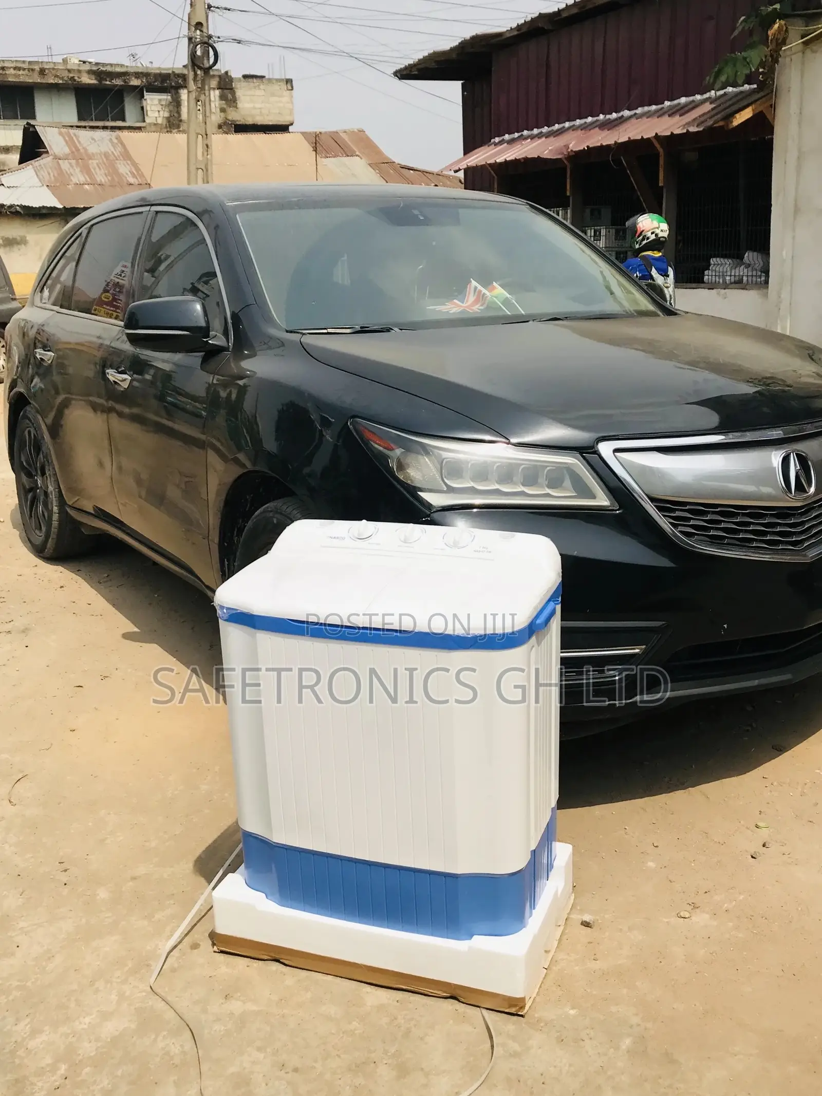 Blue/White 7kg Washingmachine Topload Semiautomatic Nasco