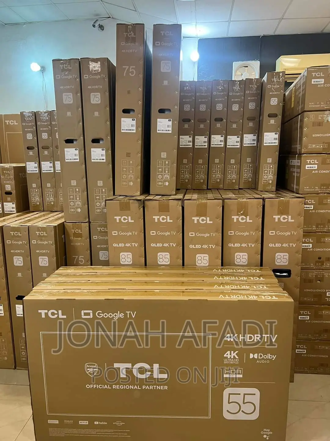 TCL 55′′ Uhd Google Tv With Dolby Atmos 55p635