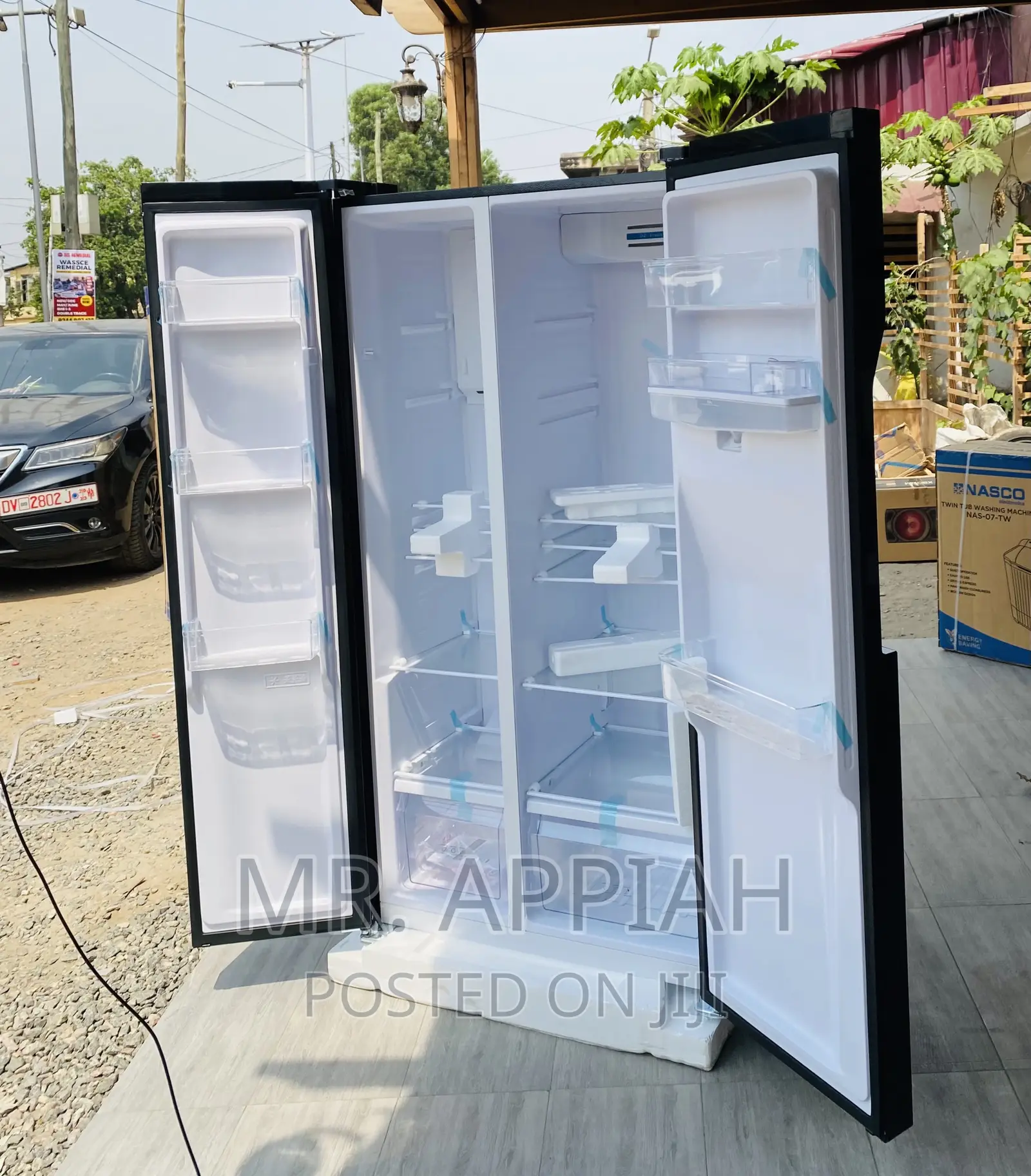 Classic Design Nasco Nassb2-64s Side by Side Refrigerator