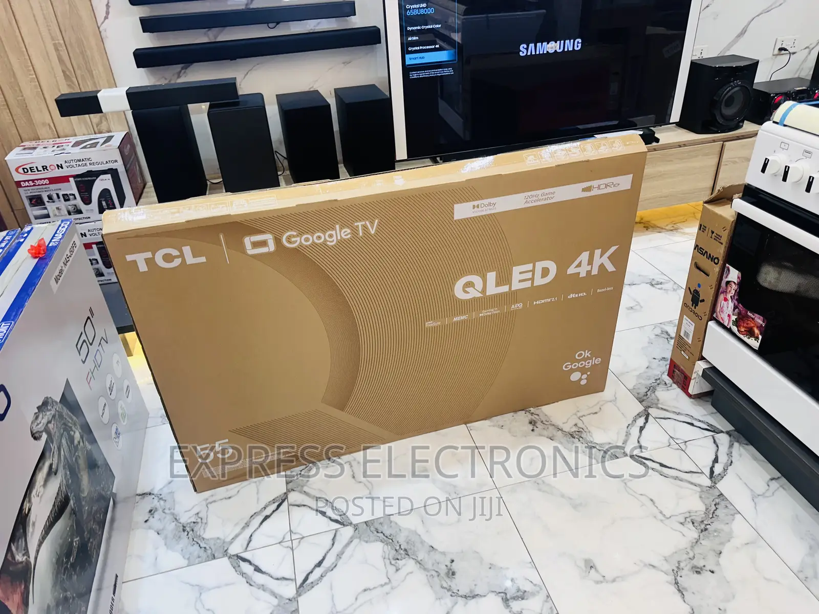 Glossy Slim UHD Smart Screen 55”C645 Tv 